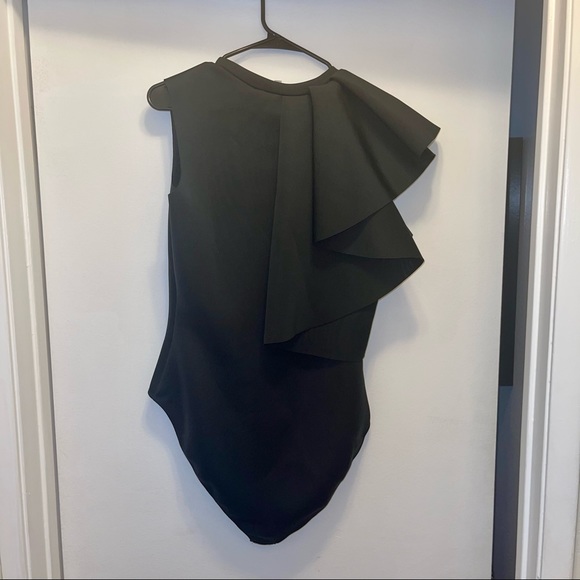 NWT GS Love RUFFLED Unique Bodysuit! 🖤⚫️🖤⚫️ - Picture 6 of 10
